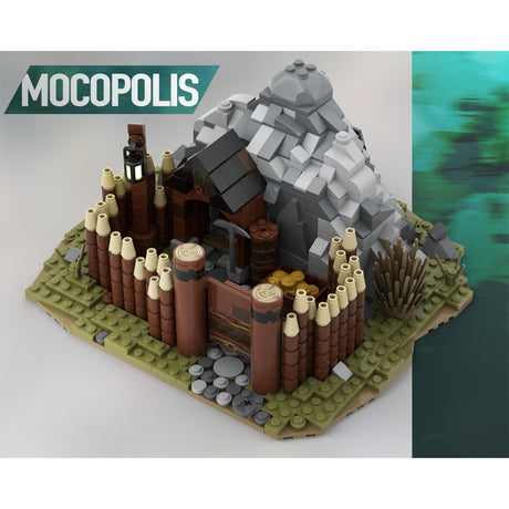 MOC - 114319 Medieval Gold Mine Klemmbausteine - LesDiy - Klemmbausteine