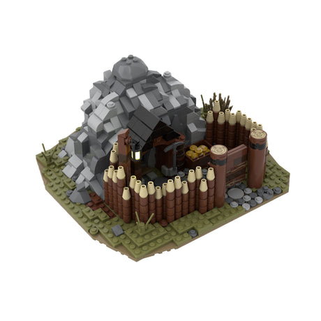 MOC - 114319 Medieval Gold Mine Klemmbausteine - LesDiy - Klemmbausteine