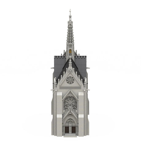 MOC - 165277 Gothic Cathedral Module 2 - Cross Klemmbausteine - LesDiy - Klemmbausteine