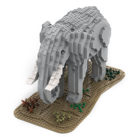 MOC - 93606 Elephant Klemmbausteine - LesDiy - Klemmbausteine