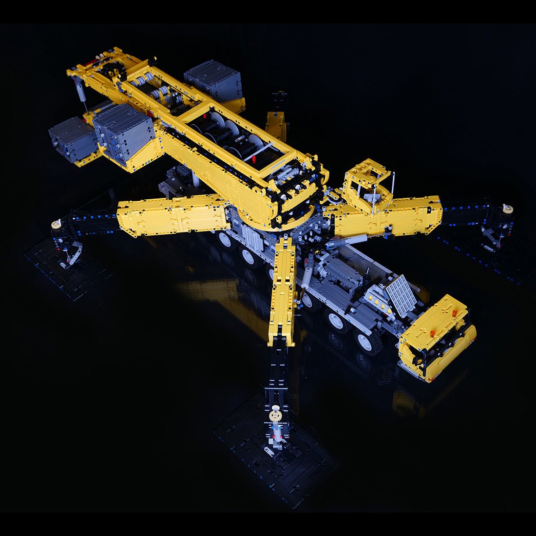 LG17 Crane Klemmbausteine - LesDiy - Klemmbausteine