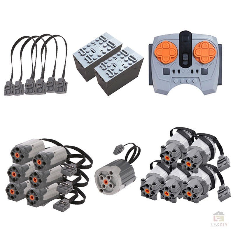 Liebherr LTM1750 Kran V3.0 mit 12 Motoren Klemmbausteine - LesDiy - Klemmbausteine