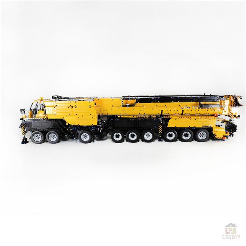 Liebherr LTM1750 Kran V3.0 mit 12 Motoren Klemmbausteine - LesDiy - Klemmbausteine