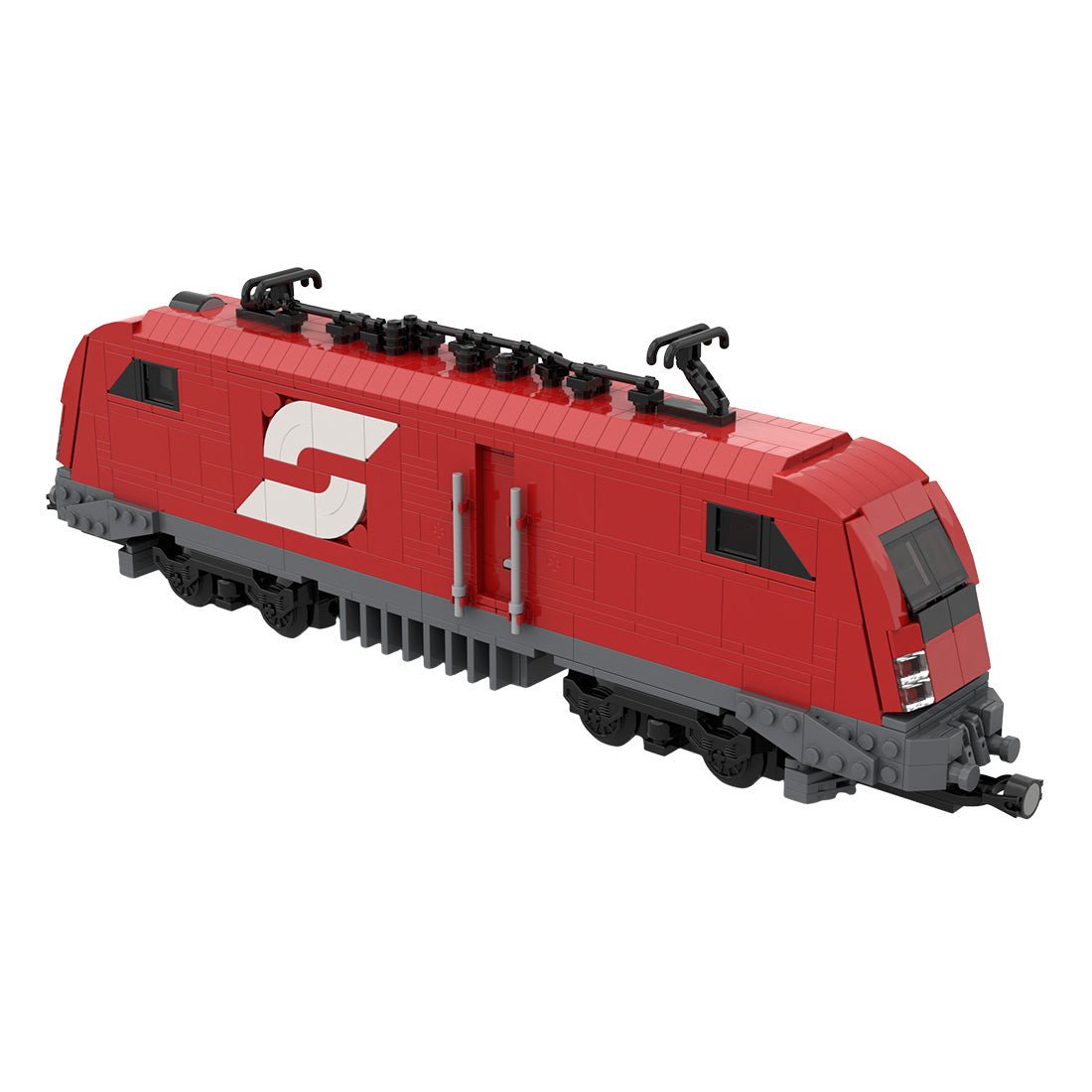 Locomotive Train Klemmbausteine - LesDiy - Klemmbausteine