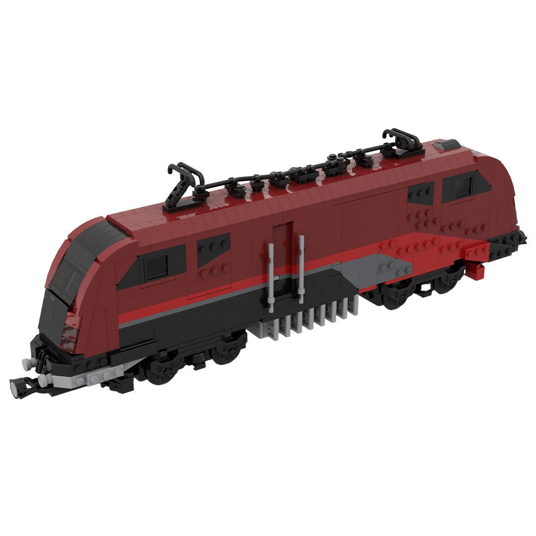 Lokomotive Zug Klemmbausteine - LesDiy - Klemmbausteine