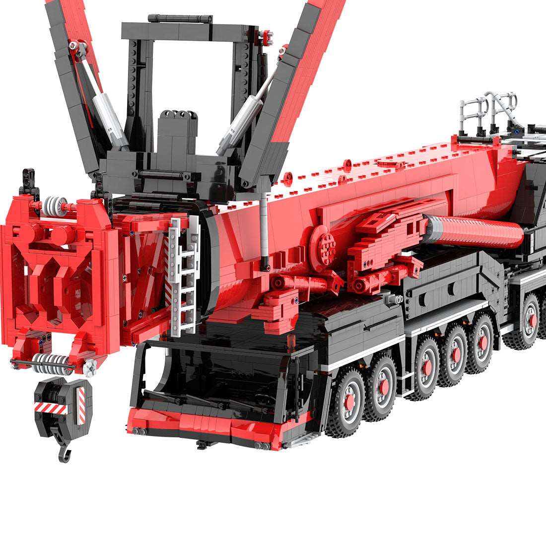 LTM - 11200 14 Motoren UCCS RC Engineering Crane Klemmbausteine - LesDiy - Klemmbausteine