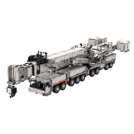 LTM11200 v2.0 Ultragroßer technischer Kran mit 14 Motoren Klemmbausteine - LesDiy - Klemmbausteine