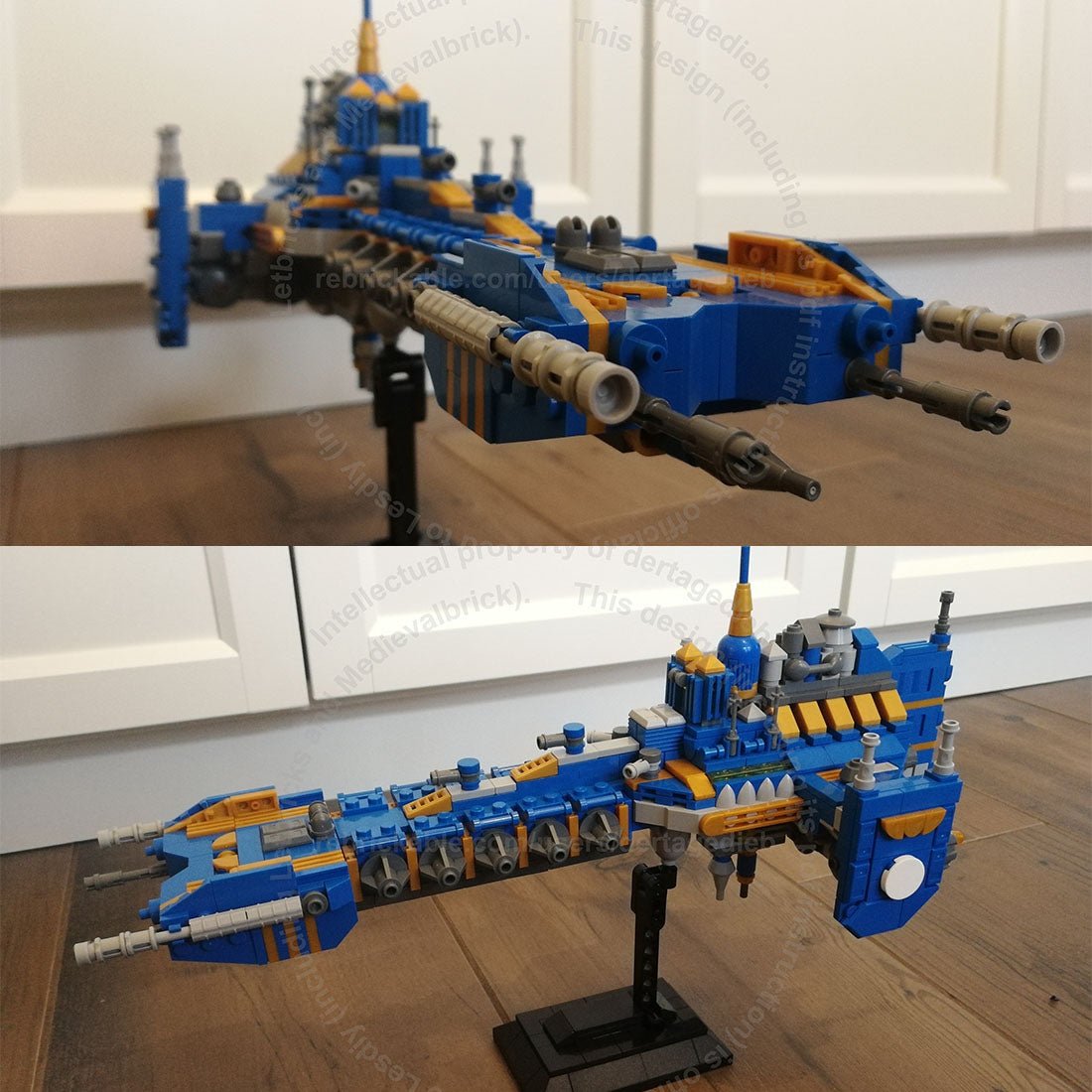 Luftschiff Emperor Incarnatus Klemmbausteine - LesDiy - Klemmbausteine