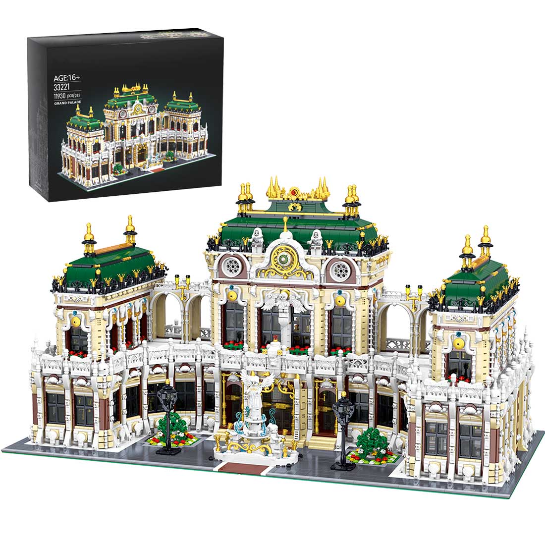 Luxuriöser Palast Klemmbausteine - LesDiy - Klemmbausteine