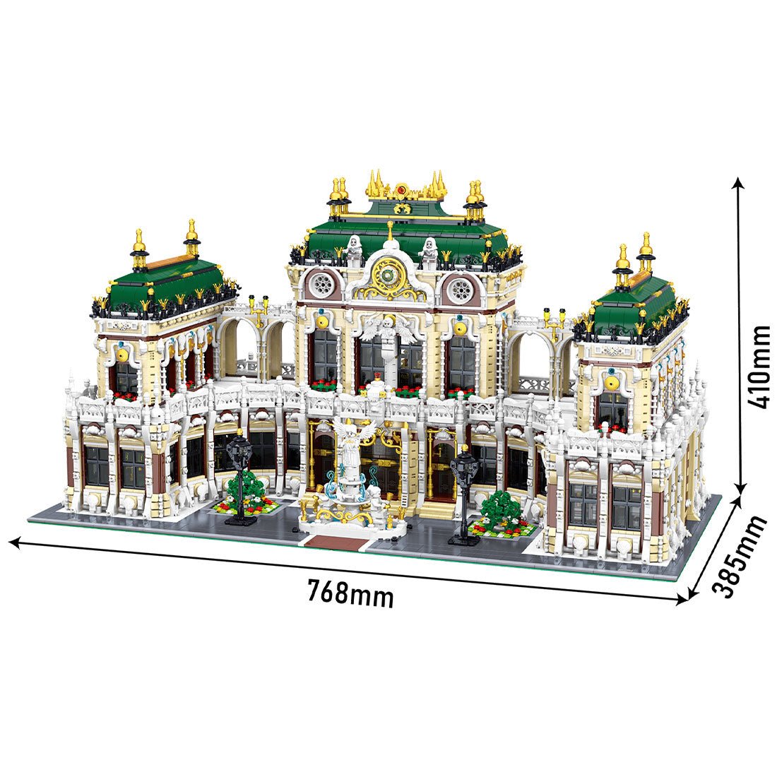 Luxuriöser Palast Klemmbausteine - LesDiy - Klemmbausteine