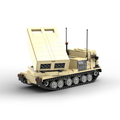 M270 Multiple Launch Rocket Armored Vehicle Klemmbausteine - LesDiy - Klemmbausteine