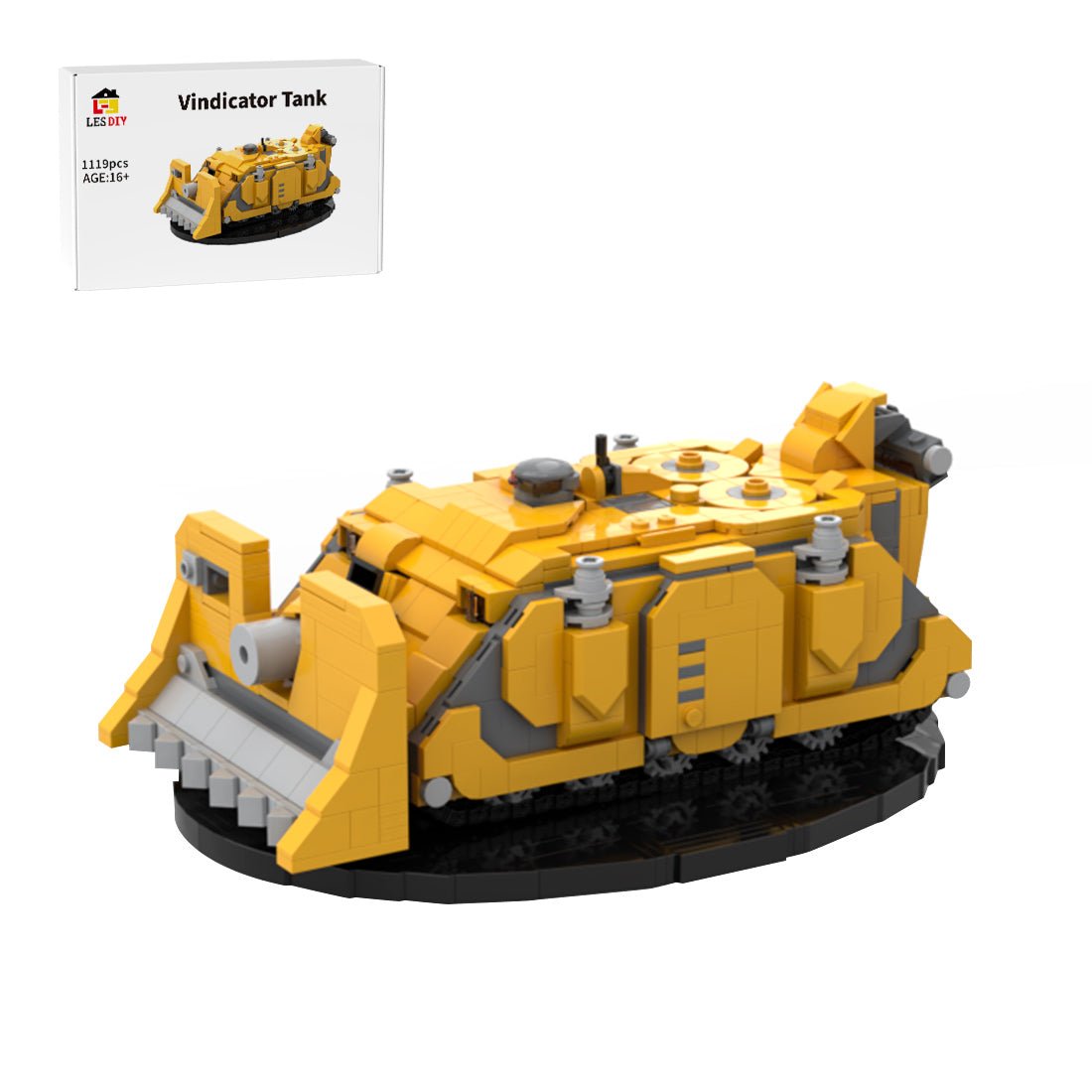 Marines Vindicator Tank Klemmbausteine - LesDiy - Klemmbausteine