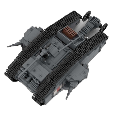 Mark - II - Militärpanzer Klemmbausteine - LesDiy - Klemmbausteine