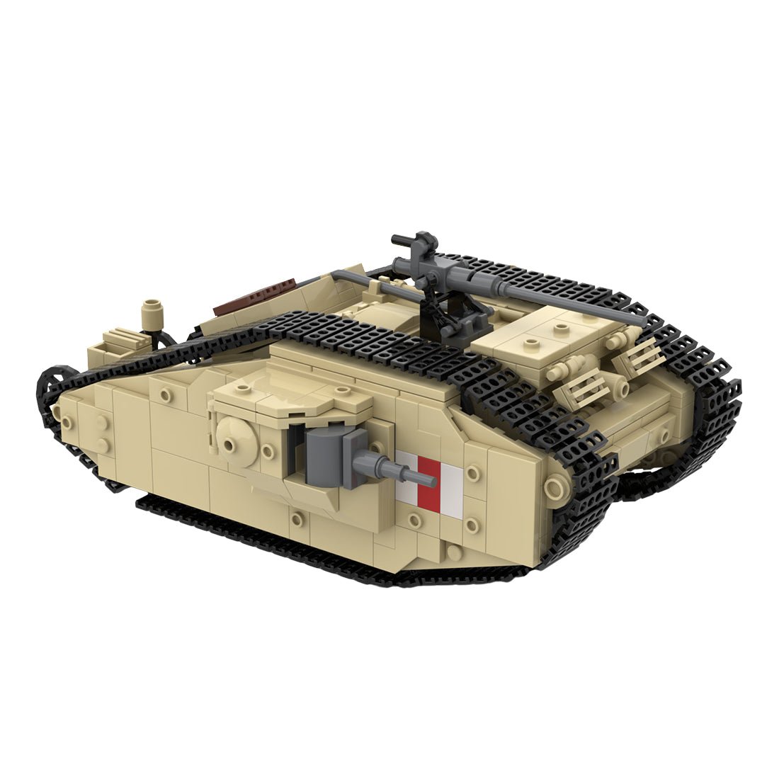 Mark - II - Militärpanzer Klemmbausteine - LesDiy - Klemmbausteine