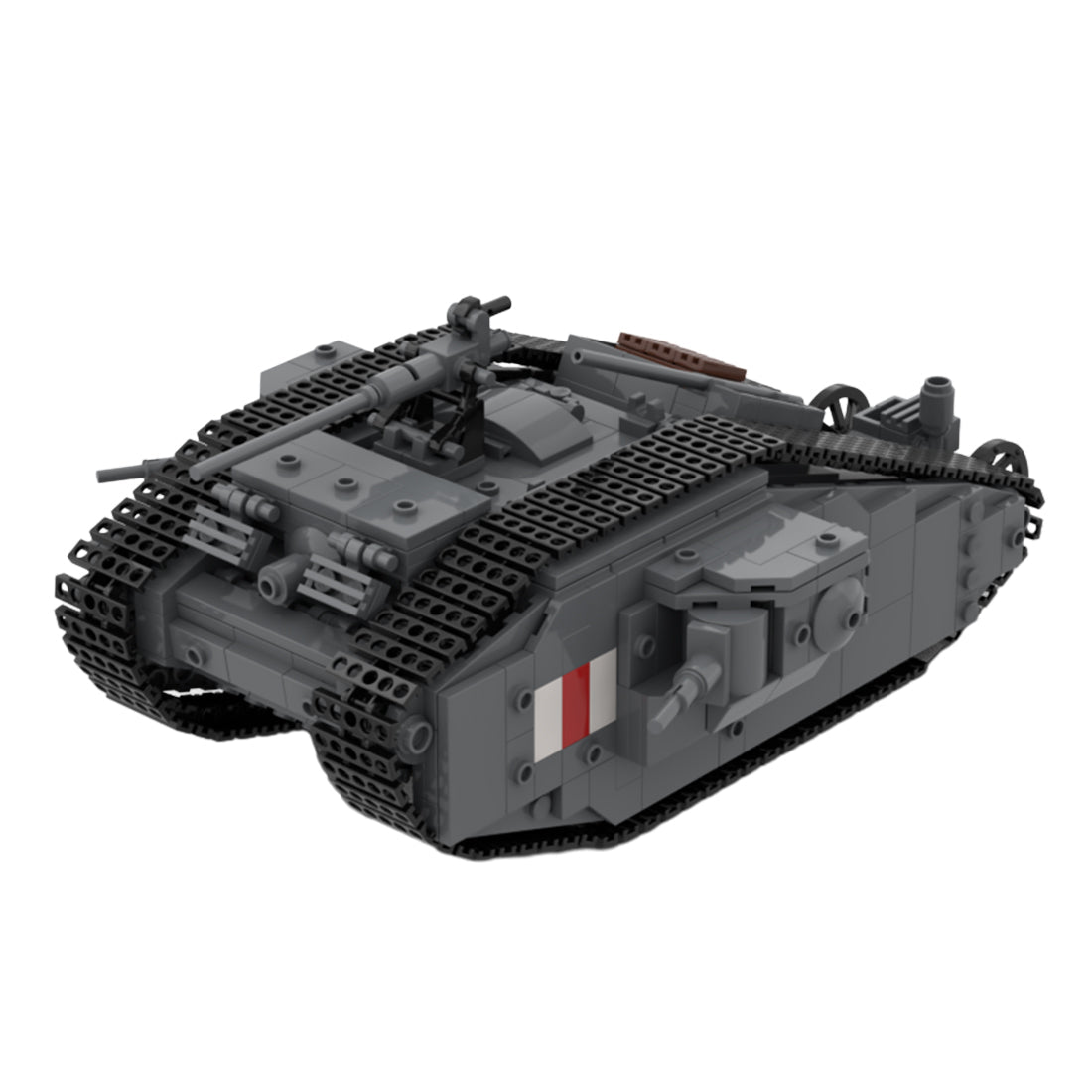 Mark - II - Militärpanzer Klemmbausteine - LesDiy - Klemmbausteine