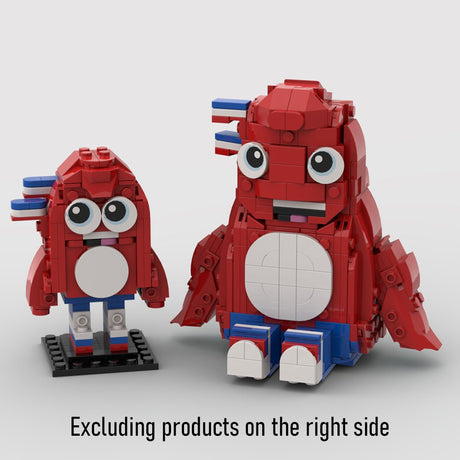 Mascot Phryge Brickheadz Klemmbausteine - LesDiy - Klemmbausteine