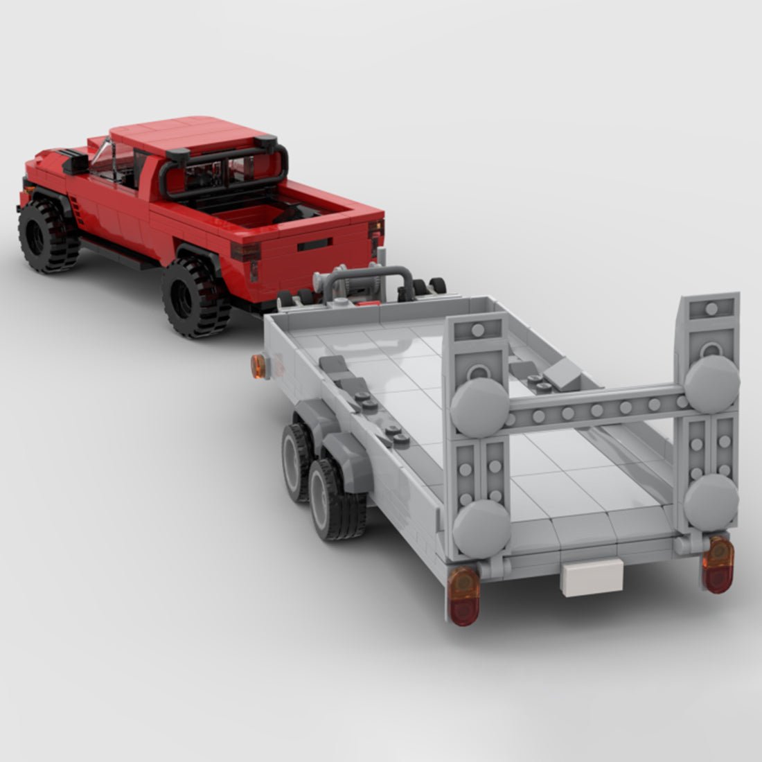 Maßgeschneidertes Abschleppfahrzeug Klemmbausteine - LesDiy - Klemmbausteine