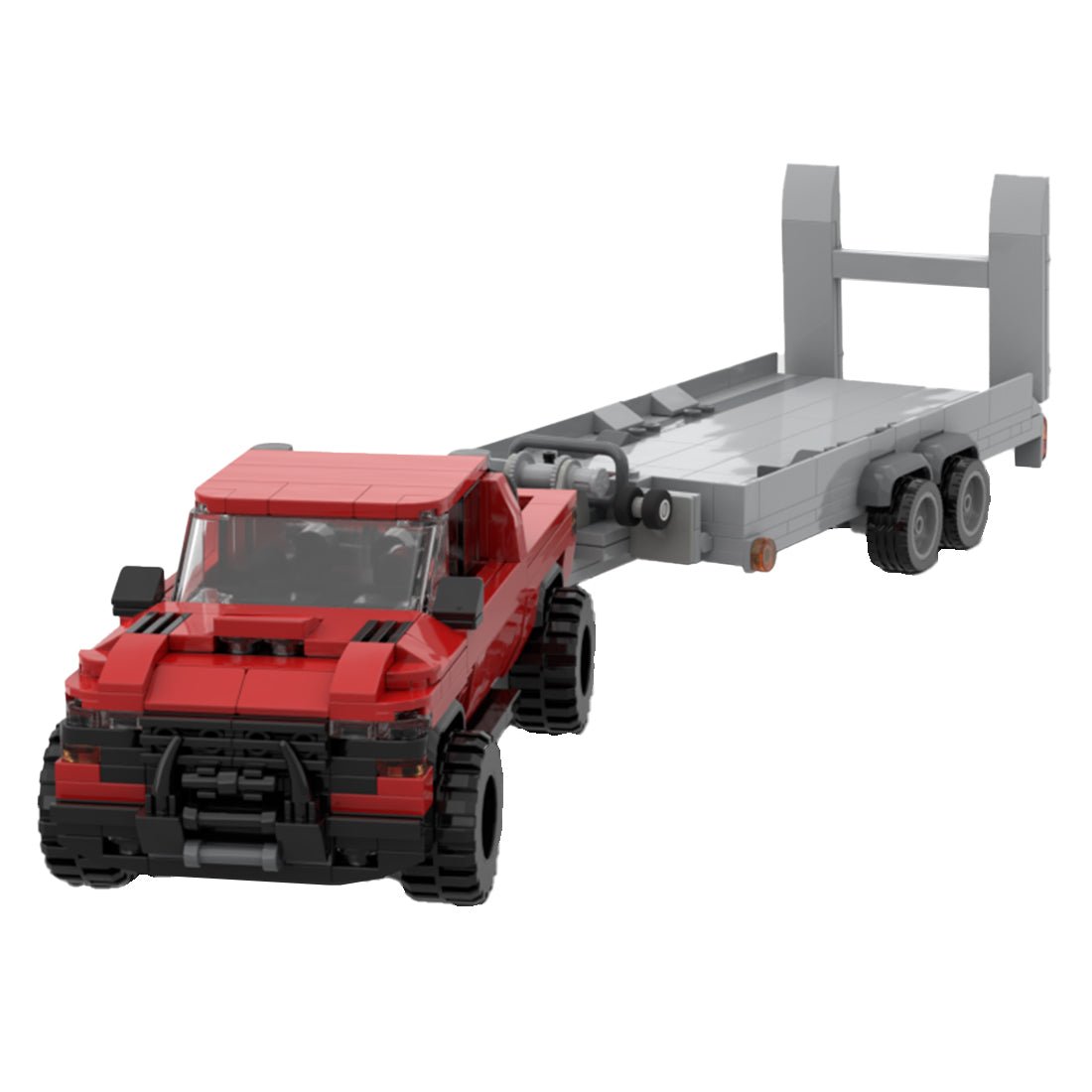 Maßgeschneidertes Abschleppfahrzeug Klemmbausteine - LesDiy - Klemmbausteine