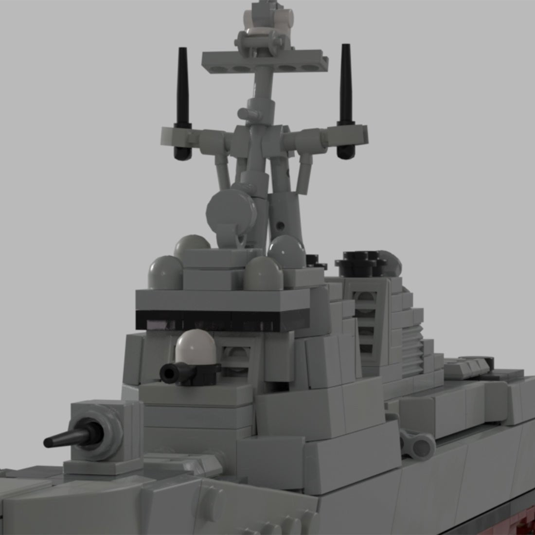 Maßstab 1/485: USS Oscar Austin DDG - 79 – Militär klemmbausteine - LesDiy - Klemmbausteine