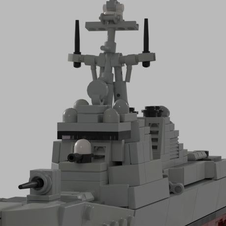 Maßstab 1/485: USS Oscar Austin DDG - 79 – Militär klemmbausteine - LesDiy - Klemmbausteine