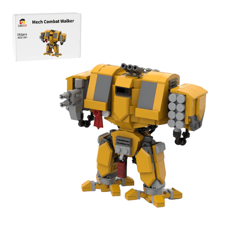 Mech Combat Walke Klemmbausteine - LesDiy - Klemmbausteine