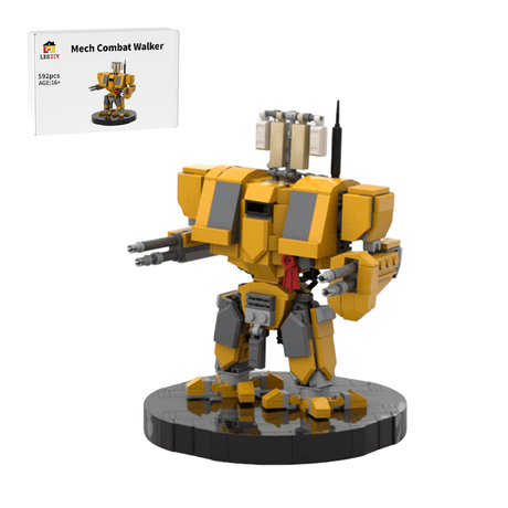 Mech Combat Walker Klemmbausteine - LesDiy - Klemmbausteine