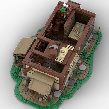 Medieval Dwelling DIY Village House Klemmbausteine - LesDiy - Klemmbausteine