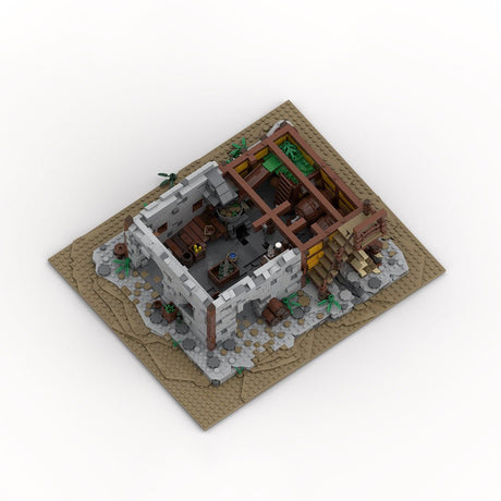 Medieval MOC Taylorsgreen Village Brewery Klemmbausteine - LesDiy - Klemmbausteine