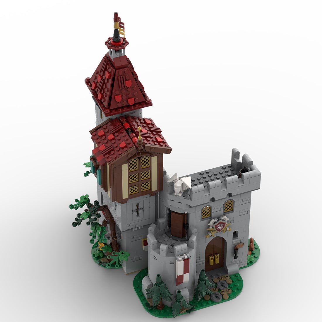 Medieval Modular Castle Tower Klemmbausteine - LesDiy - Klemmbausteine