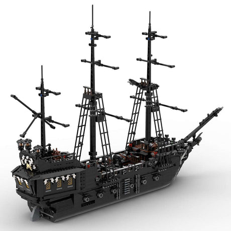 Medieval Pirate Ghost Ship Building Blocks MOC - LesDiy - Klemmbausteine
