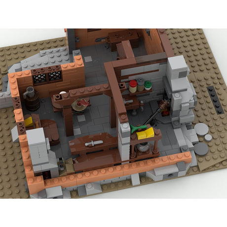 Medieval Taylorsgreen Village Tavern Inn Klemmbausteine - LesDiy - Klemmbausteine