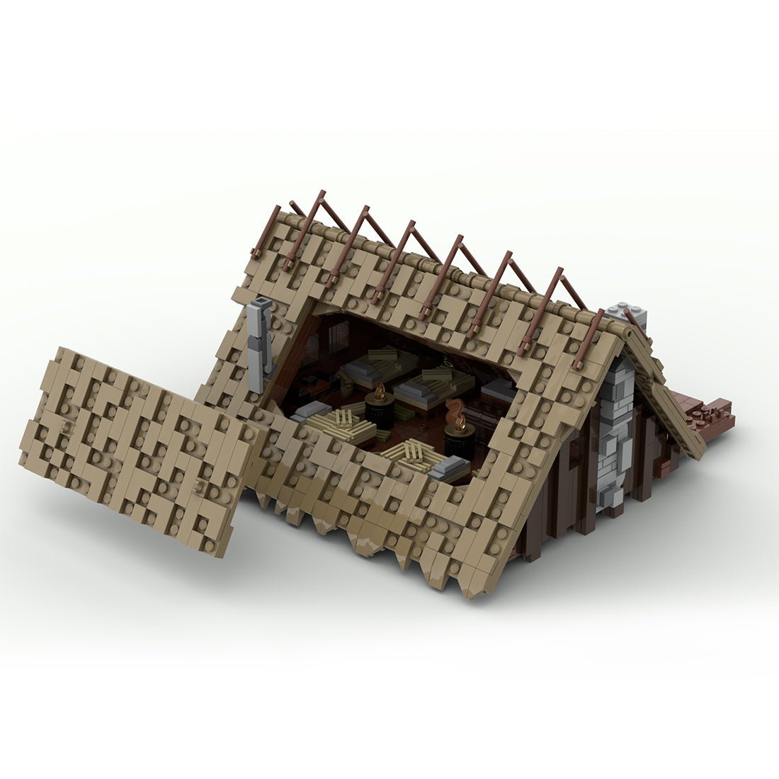 Medieval Taylorsgreen Village Tavern Inn Klemmbausteine - LesDiy - Klemmbausteine