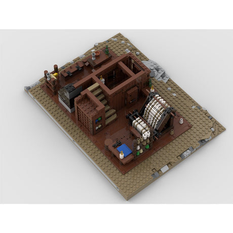 Medieval Taylorsgreen Village Weaving House Klemmbausteine - LesDiy - Klemmbausteine