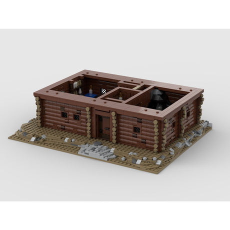 Medieval Taylorsgreen Village Weaving House Klemmbausteine - LesDiy - Klemmbausteine