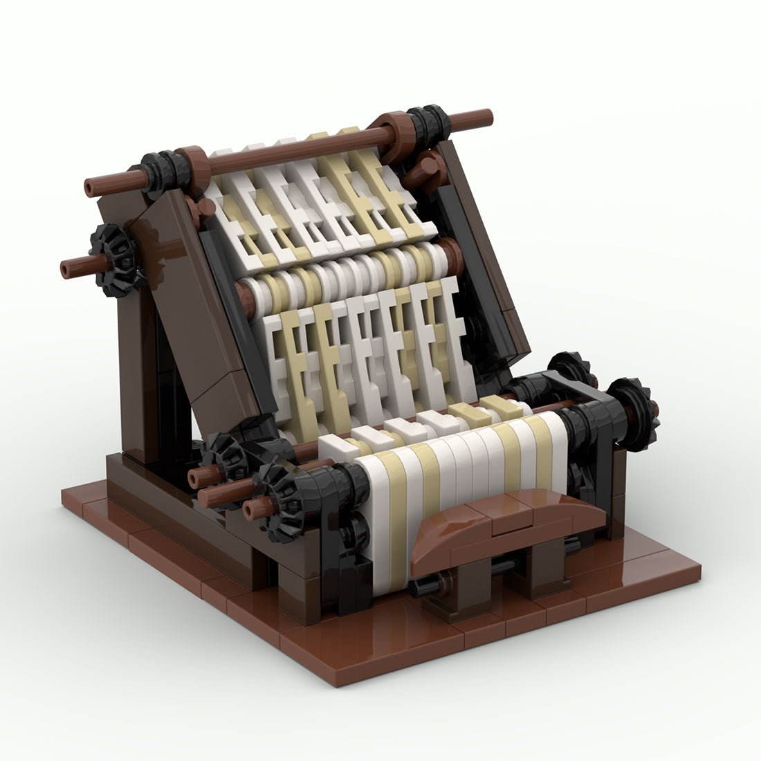 Medieval Taylorsgreen Village Weaving House Klemmbausteine - LesDiy - Klemmbausteine