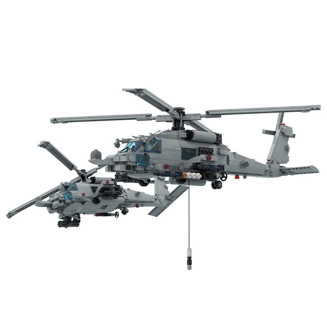 MH - 60R Seahawk - Hubschrauber Klemmbausteine - LesDiy - Klemmbausteine