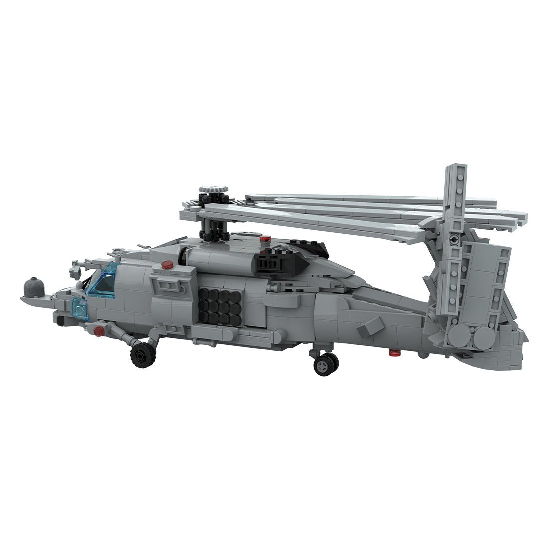 MH - 60R Seahawk - Hubschrauber Klemmbausteine - LesDiy - Klemmbausteine