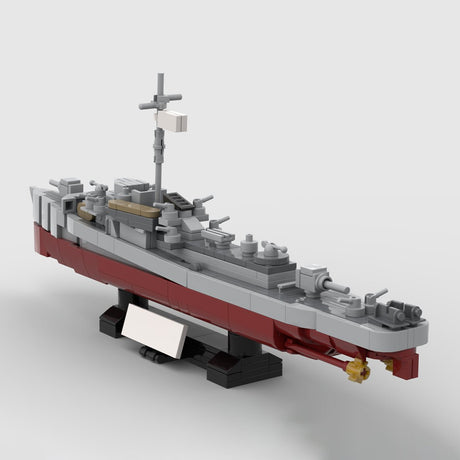 Militärzerstörer Samuel B. Roberts DE - 413 im Maßstab 1:300 klemmbausteine - LesDiy - Klemmbausteine