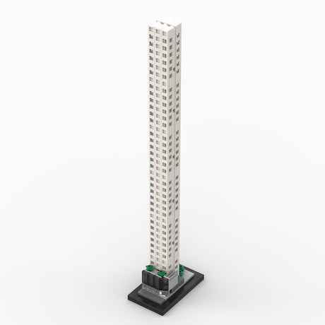 Milliardärs - Supertalls - Versammlung - weltberühmte Wahrzeichen Klemmbausteine - LesDiy - Klemmbausteine