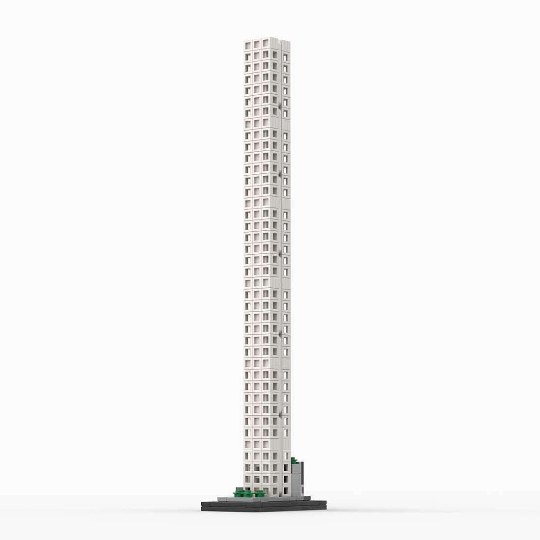 Milliardärs - Supertalls - Versammlung - weltberühmte Wahrzeichen Klemmbausteine - LesDiy - Klemmbausteine