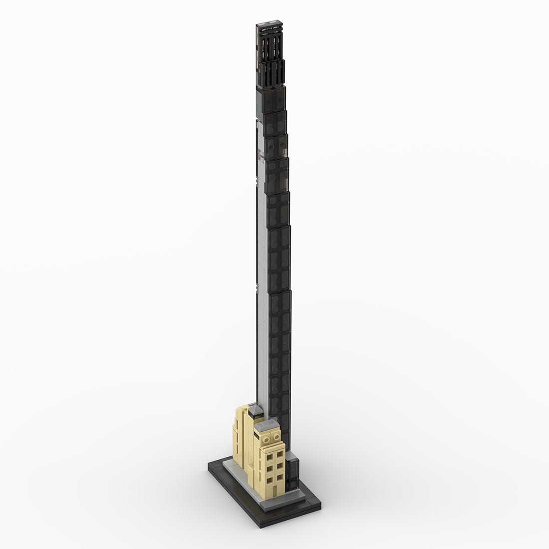 Milliardärs - Supertalls - Versammlung - weltberühmte Wahrzeichen Klemmbausteine - LesDiy - Klemmbausteine