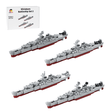 Mini Armed Naval Vessel Set 2 Klemmbausteine - LesDiy - Klemmbausteine