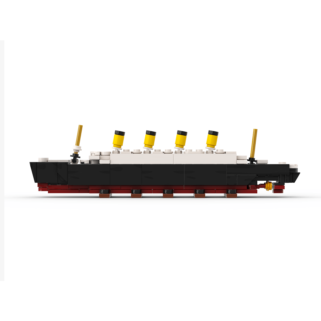 Mini Ocean Liner Klemmbausteine - LesDiy - Klemmbausteine