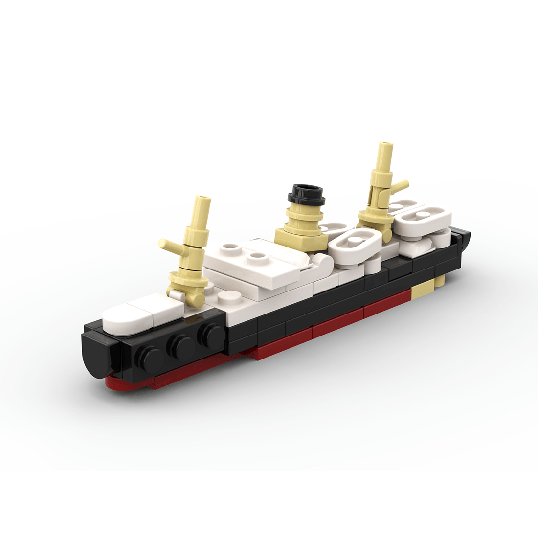 Mini Ocean Liner Klemmbausteine - LesDiy - Klemmbausteine