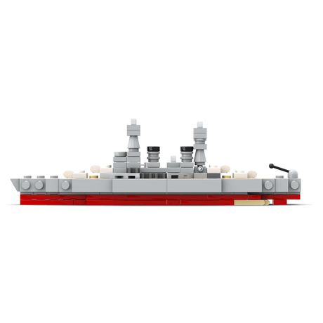 Mini Warship Set 1 Klemmbausteine - LesDiy - Klemmbausteine