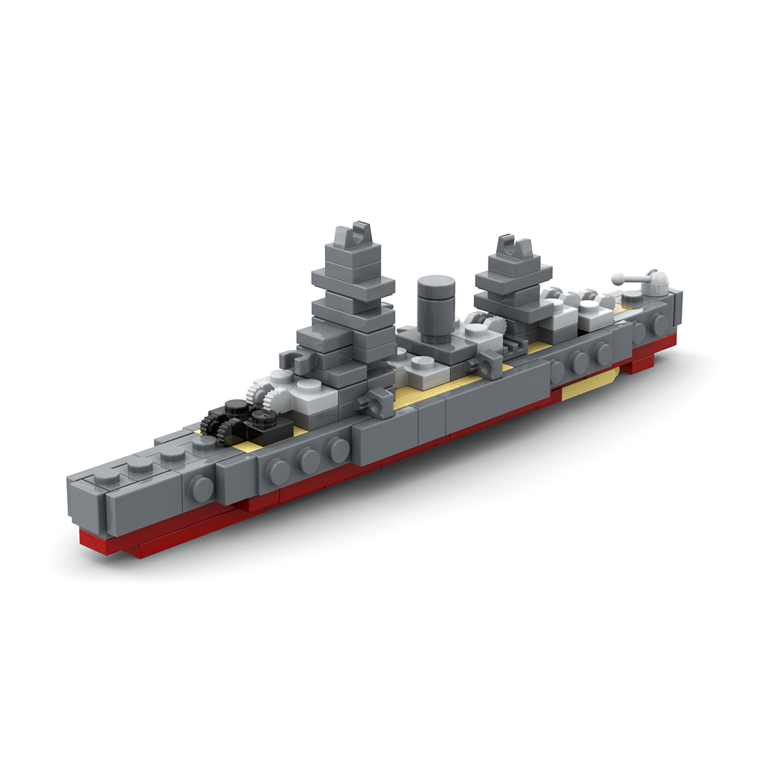 Mini Warship Set 1 Klemmbausteine - LesDiy - Klemmbausteine