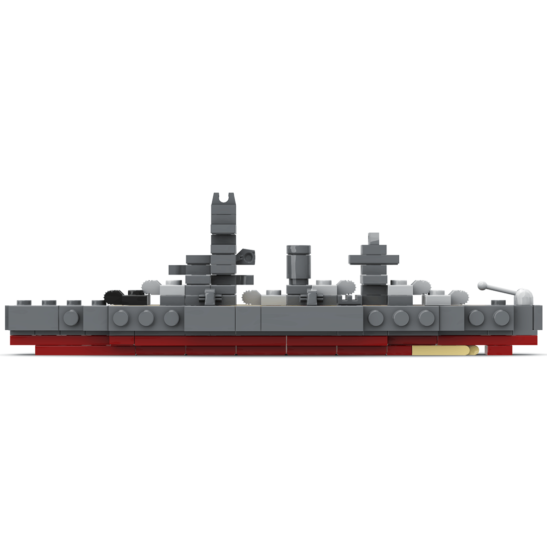 Mini Warship Set 1 Klemmbausteine - LesDiy - Klemmbausteine