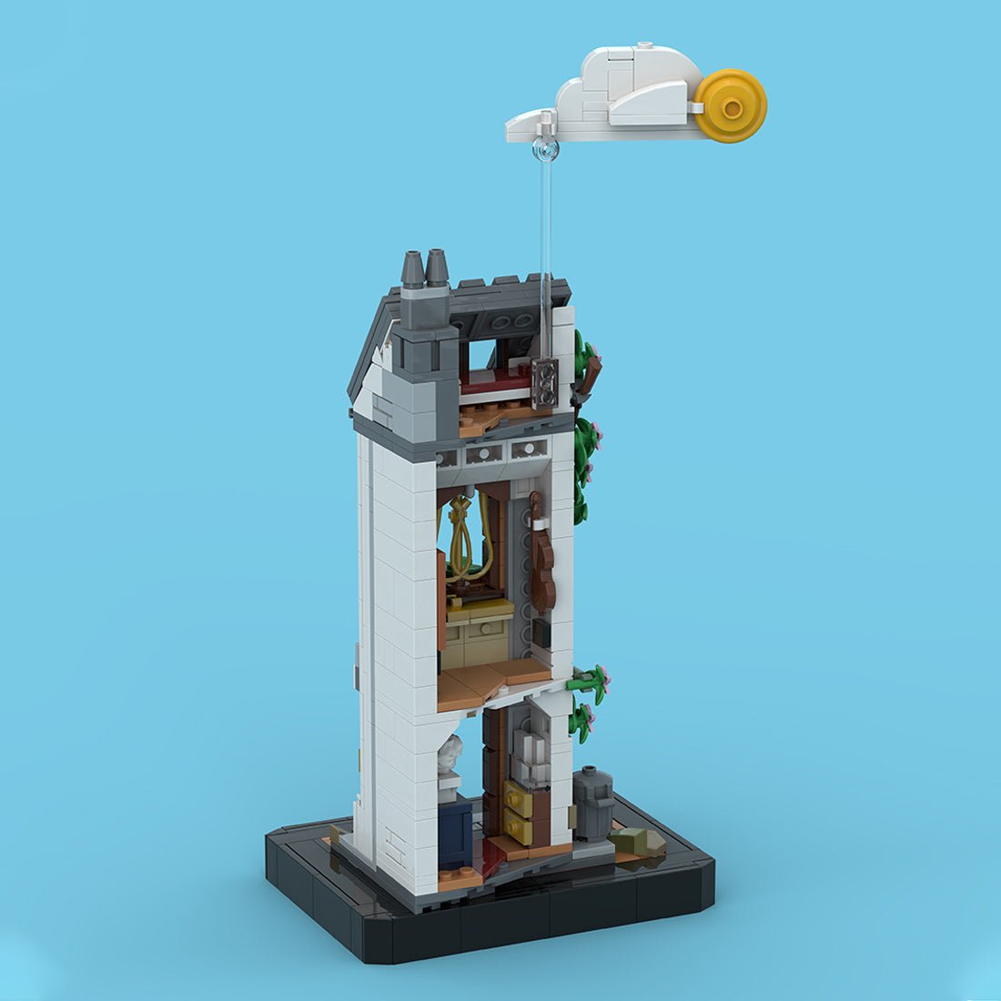 Miniature Musician’s House Klemmbausteine - LesDiy - Klemmbausteine