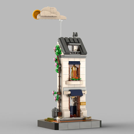 Miniature Musician’s House Klemmbausteine - LesDiy - Klemmbausteine