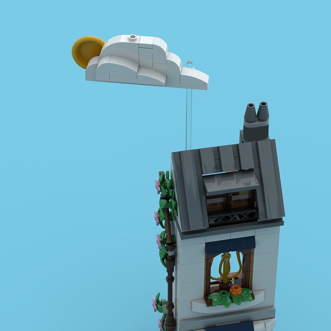 Miniature Musician’s House Klemmbausteine - LesDiy - Klemmbausteine